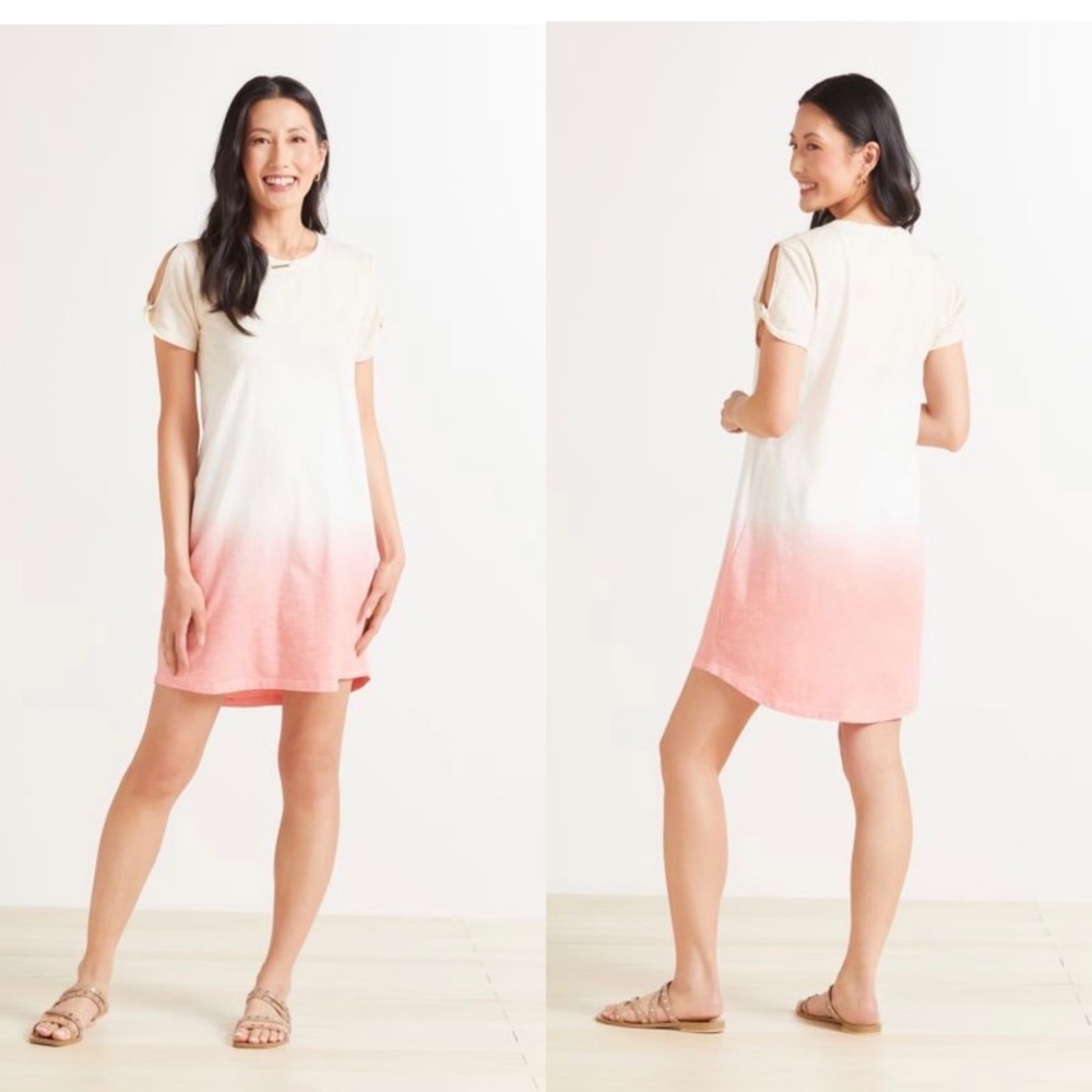 Sanctuary So Twisted Tee Dress| Sugar‎ Coral Ombre